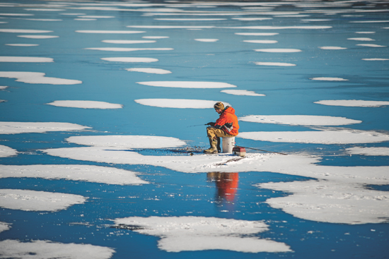 Ludington Ice Fishing
